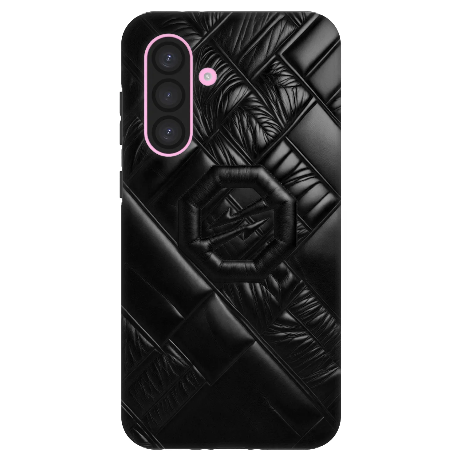 Picasee Fashion Case für Samsung Galaxy A56 5G A566B - OKTAGON - Puffer Blackout