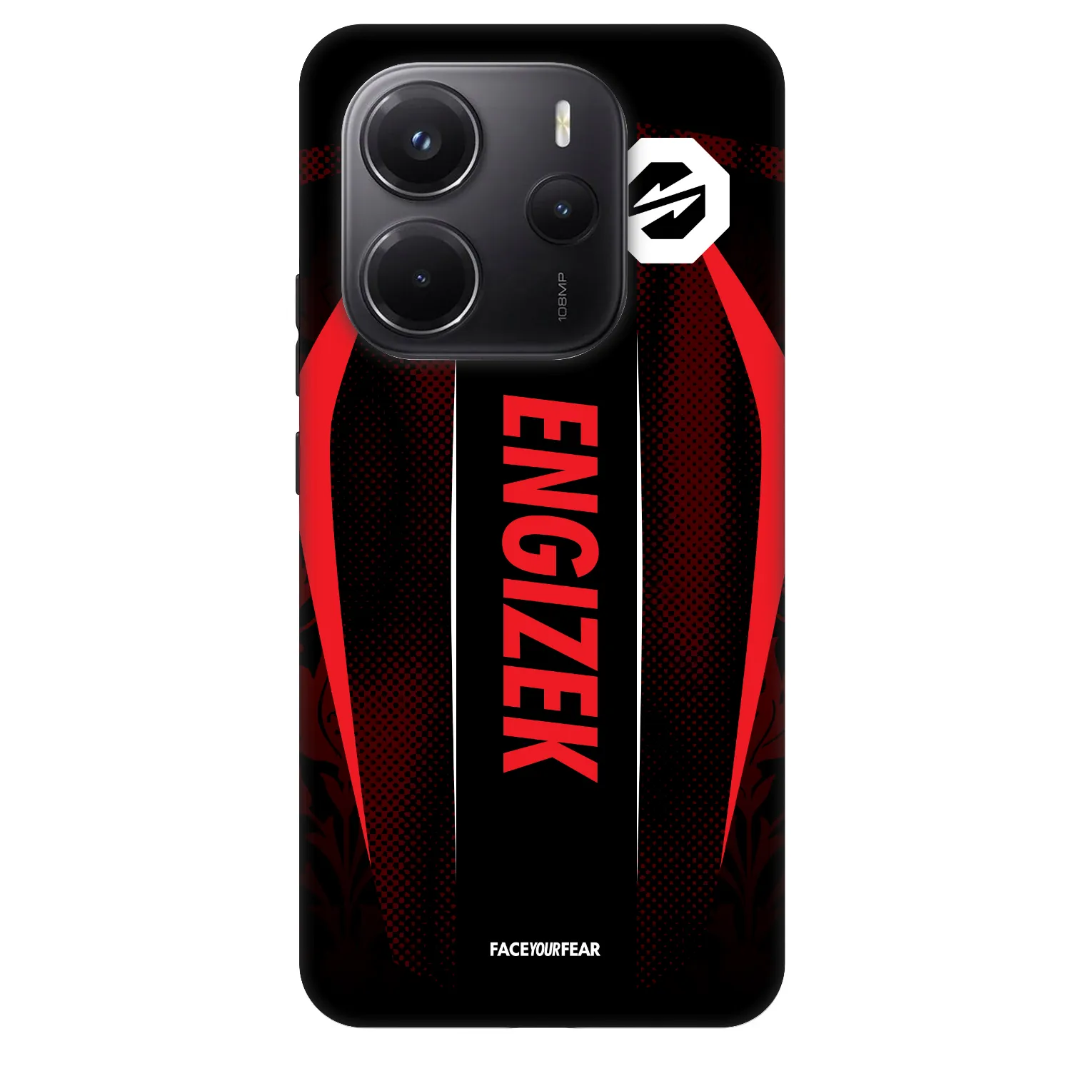 Picasee Fashion Case für Xiaomi Redmi Note 14 5G - OKTAGON - Engizek Fight Jersey