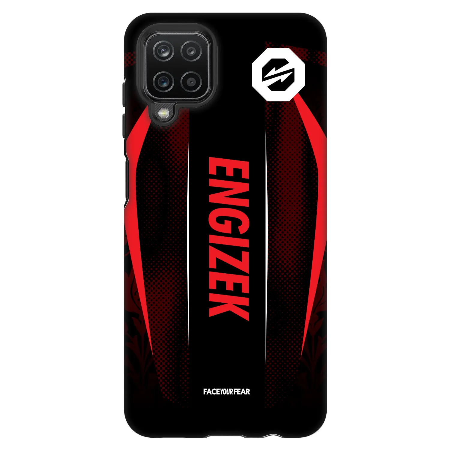 Picasee Fashion Case für Samsung Galaxy A12 A125F - OKTAGON - Engizek Fight Jersey