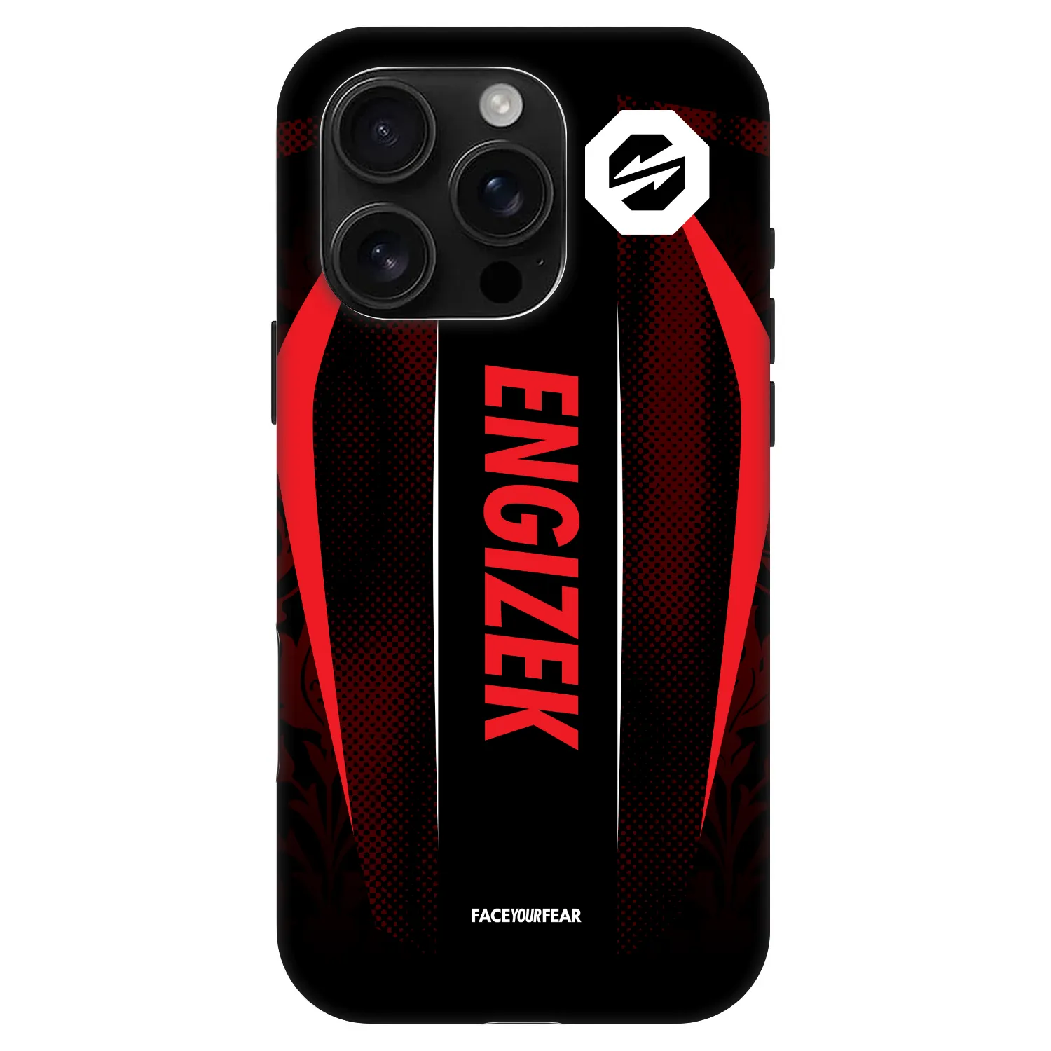 Picasee Fashion Case MagSafe für Apple iPhone 16 Pro - OKTAGON - Engizek Fight Jersey