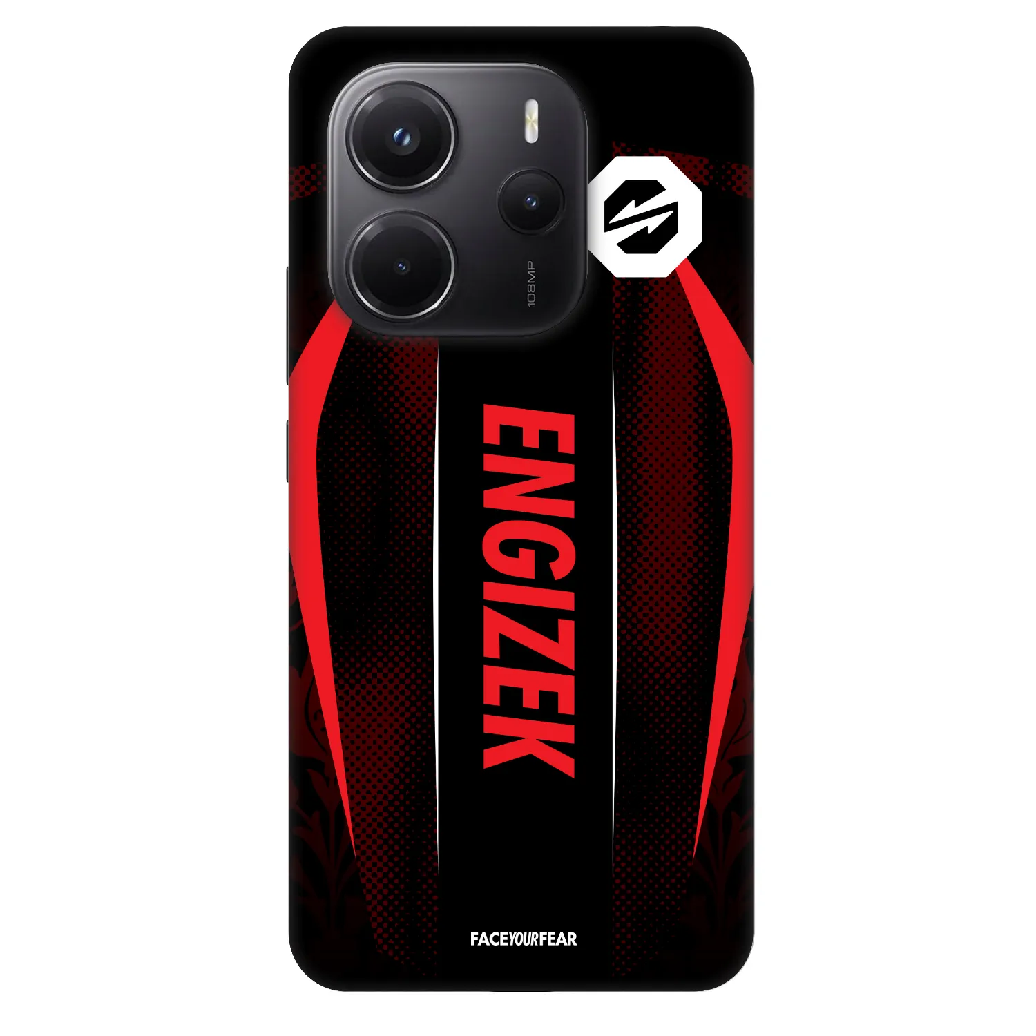 Picasee Fashion Case für Xiaomi Redmi Note 14 4G - OKTAGON - Engizek Fight Jersey