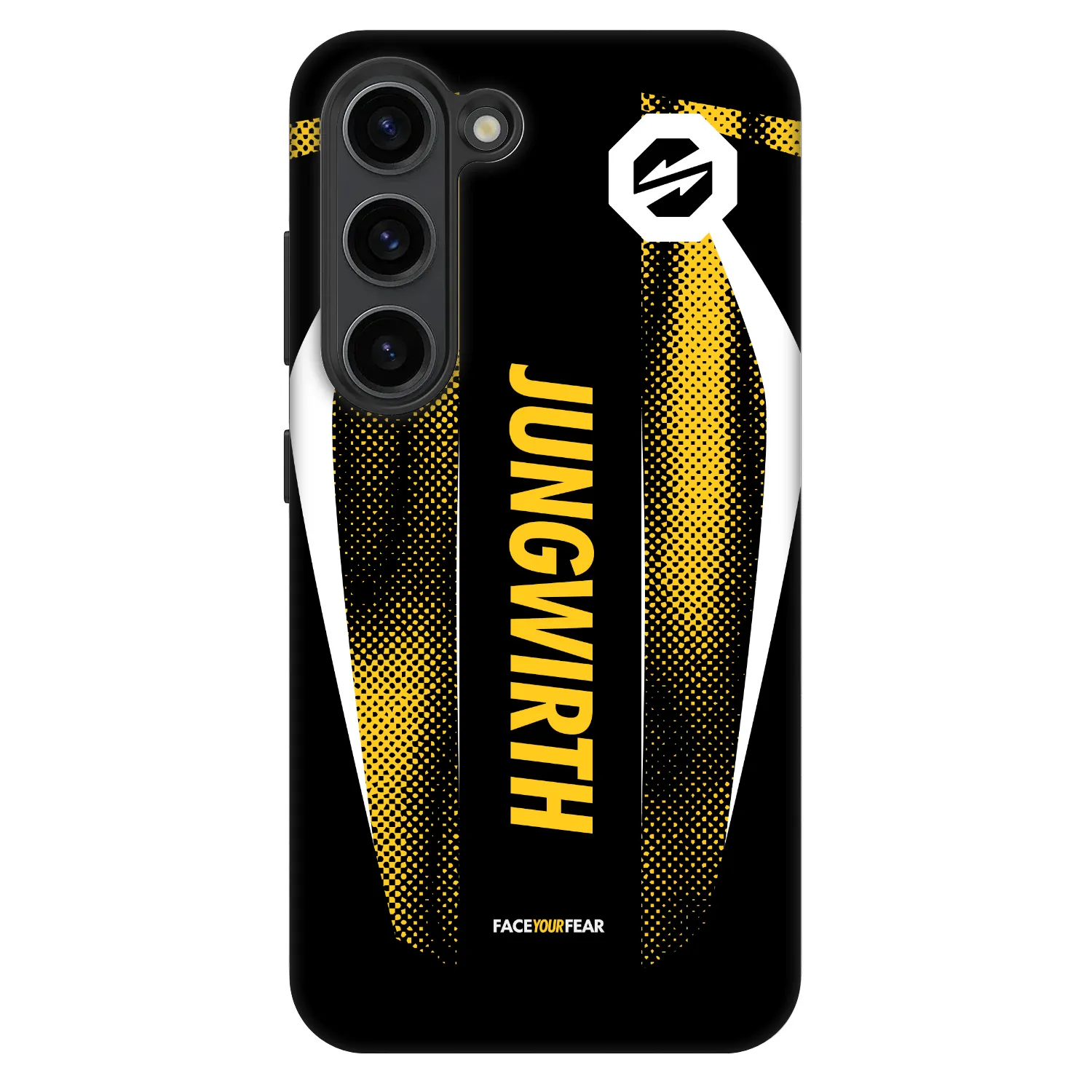 Picasee Fashion Case für Samsung Galaxy S23+ 5G - OKTAGON - Jungwirth Fight Jersey