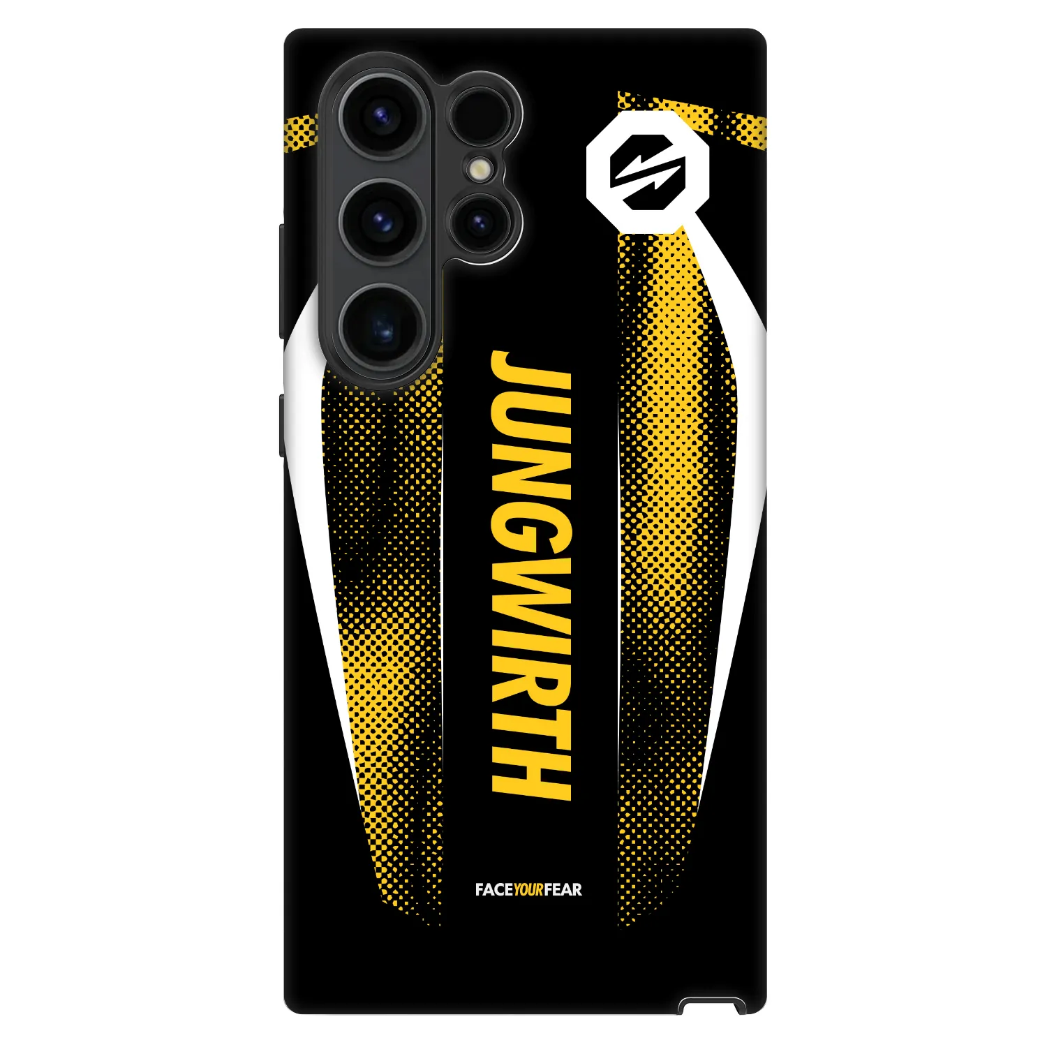 Picasee Fashion Case für Samsung Galaxy S22 Ultra 5G - OKTAGON - Jungwirth Fight Jersey
