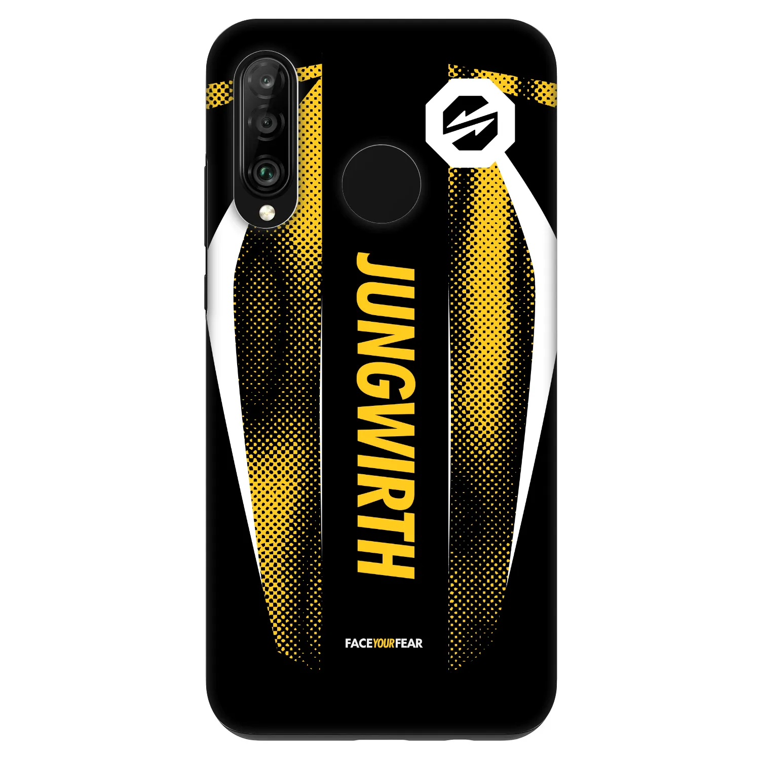 Picasee Fashion Case für Huawei P30 Lite - OKTAGON - Jungwirth Fight Jersey