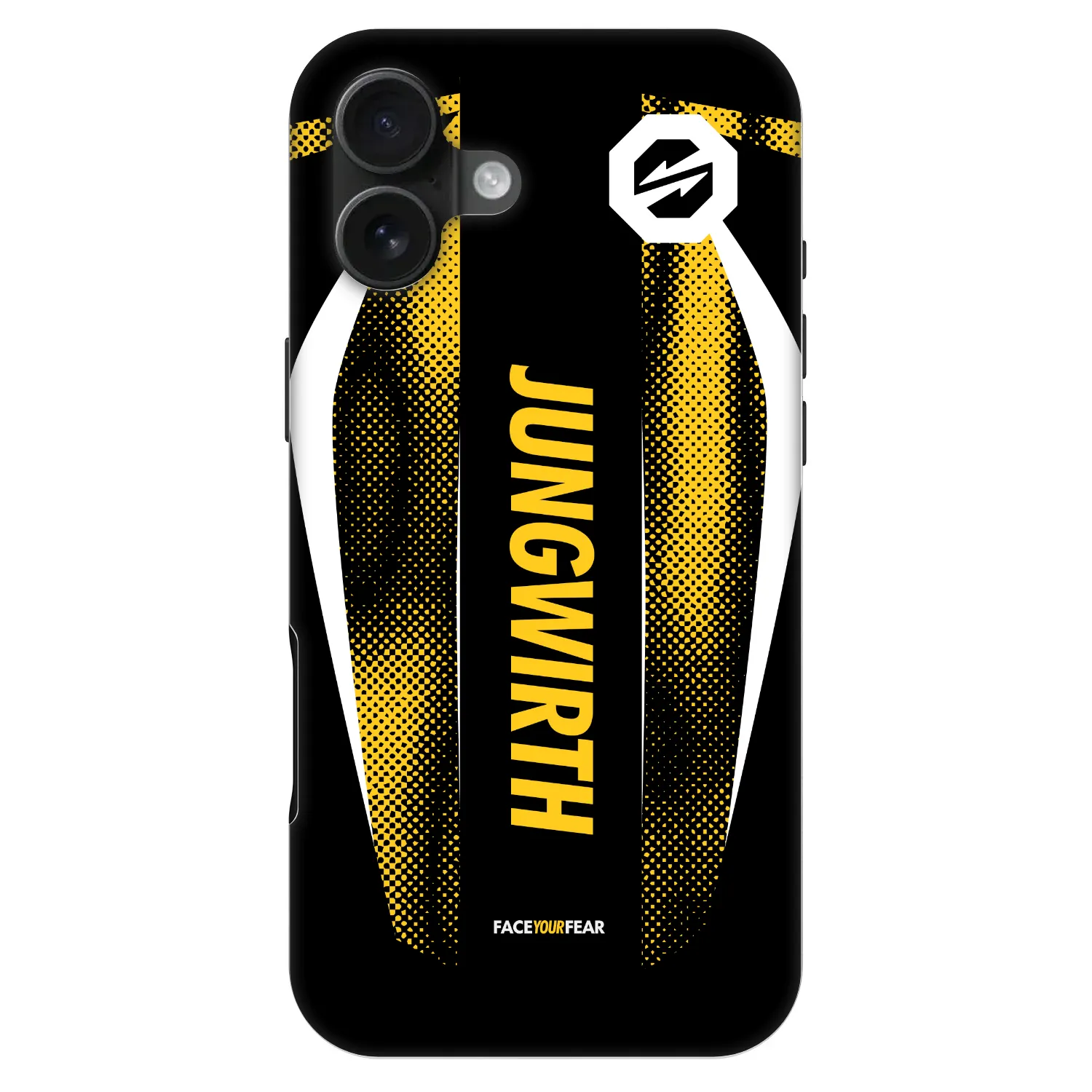 Picasee Fashion Case MagSafe für Apple iPhone 16 Plus - OKTAGON - Jungwirth Fight Jersey