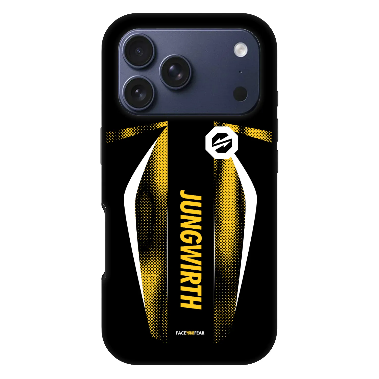 Picasee Fashion Case MagSafe für Apple iPhone 17 Pro - OKTAGON - Jungwirth Fight Jersey
