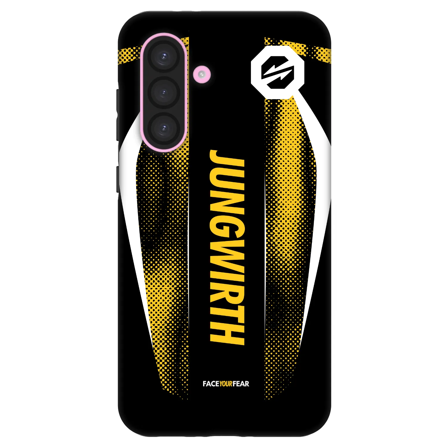 Picasee Fashion Case für Samsung Galaxy A56 5G A566B - OKTAGON - Jungwirth Fight Jersey