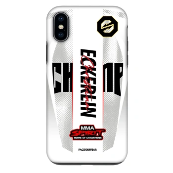 Hülle für Apple iPhone X/XS - OKTAGON - Eckerlin Fight Jersey