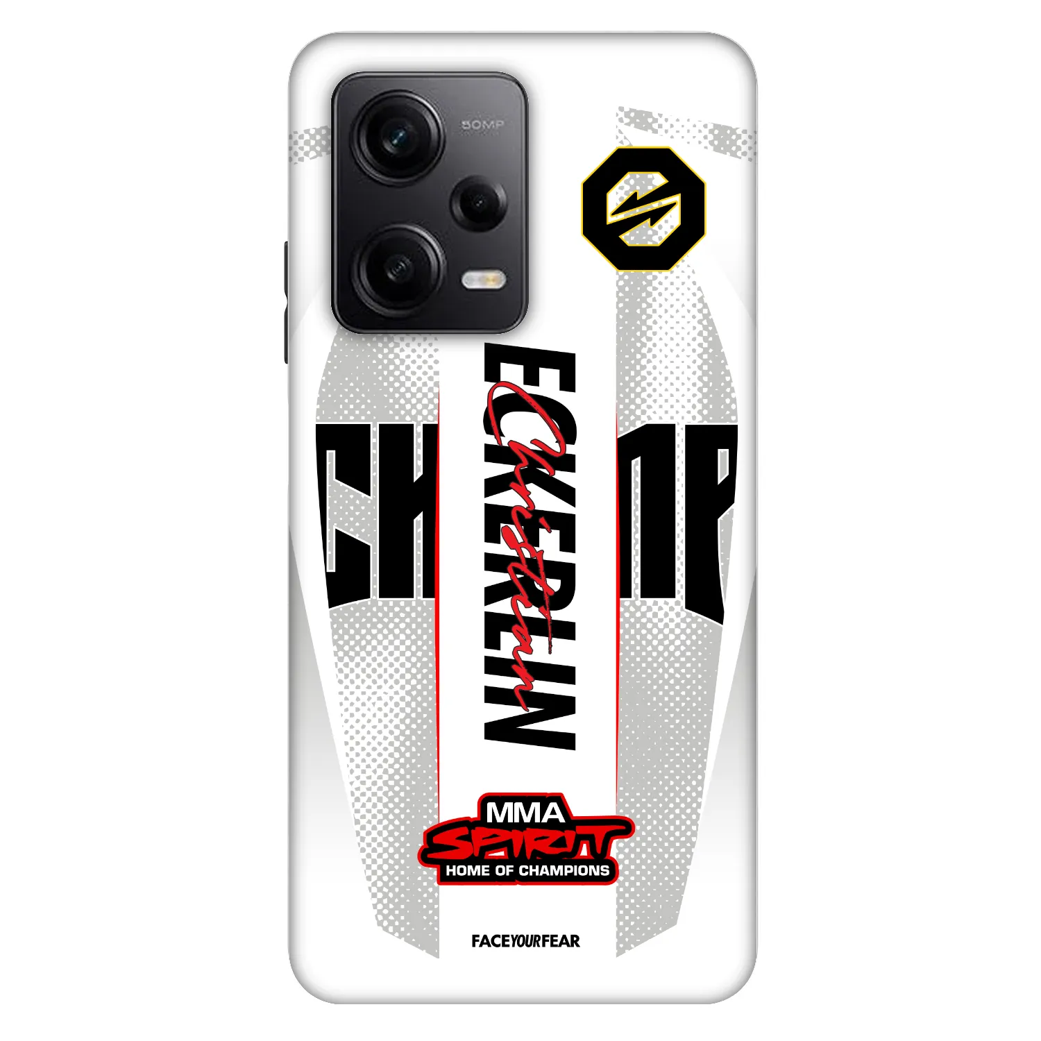 Picasee Fashion Case für Xiaomi Redmi Note 12 Pro 5G - OKTAGON - Eckerlin Fight Jersey