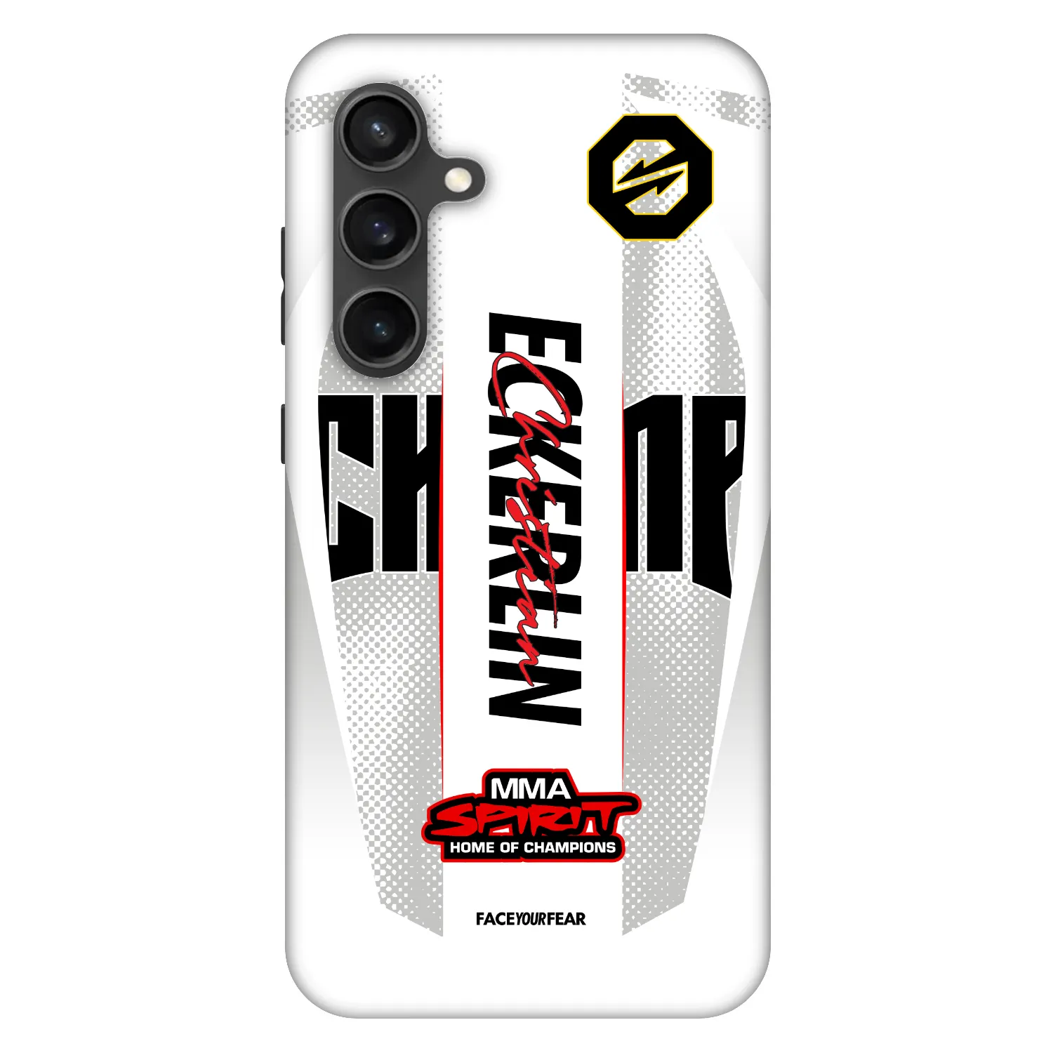 Picasee Fashion Case für Samsung Galaxy S24 FE S721B - OKTAGON - Eckerlin Fight Jersey