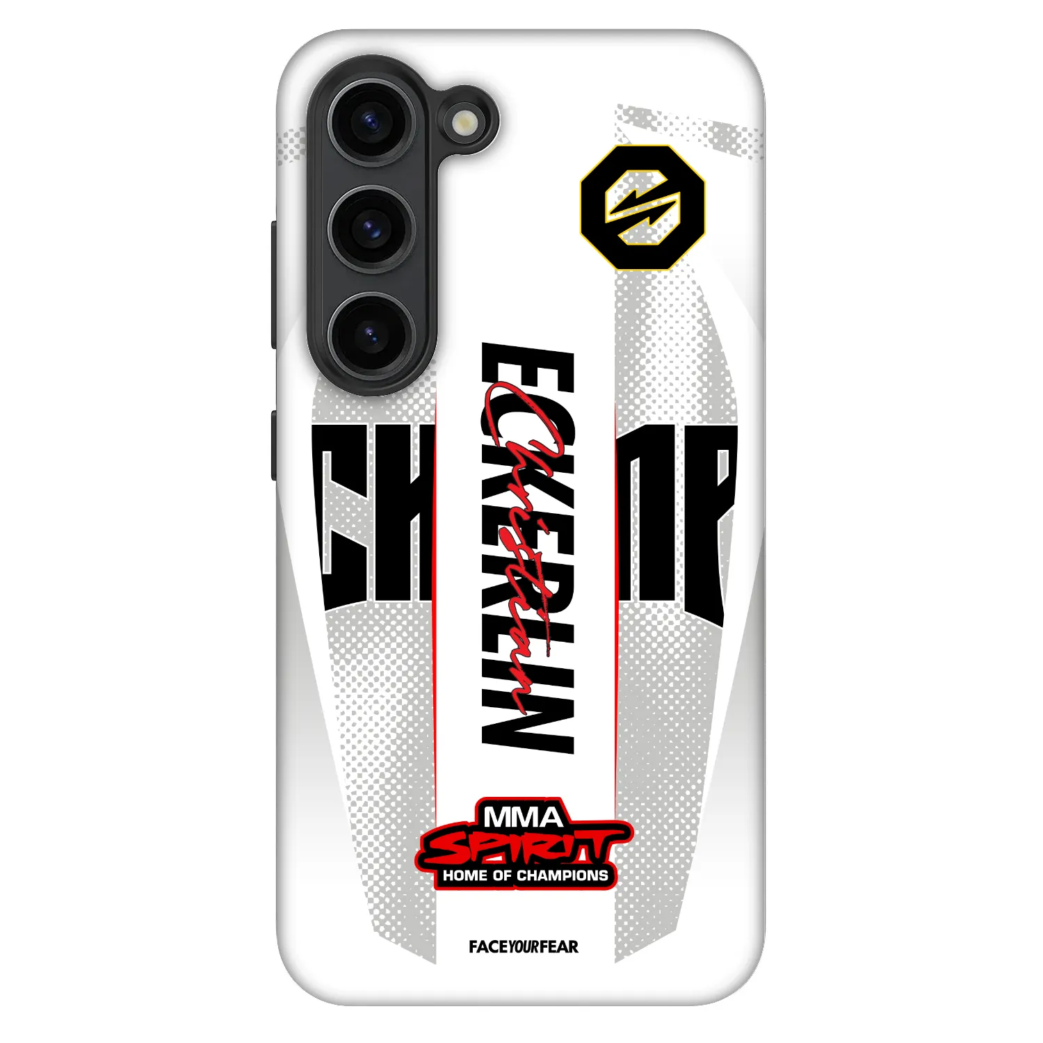 Picasee Fashion Case für Samsung Galaxy S23+ 5G - OKTAGON - Eckerlin Fight Jersey