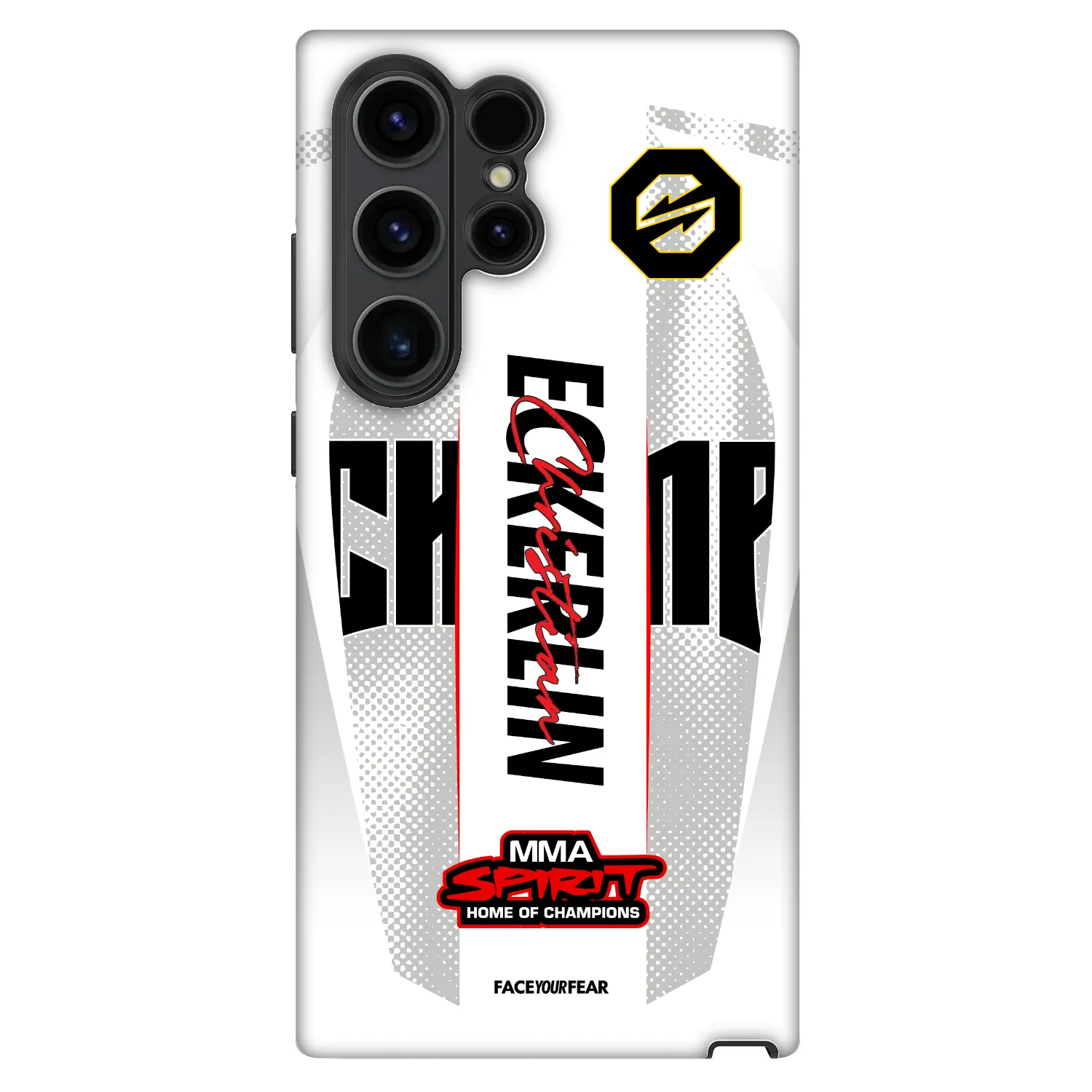 Picasee Fashion Case für Samsung Galaxy S22 Ultra 5G - OKTAGON - Eckerlin Fight Jersey