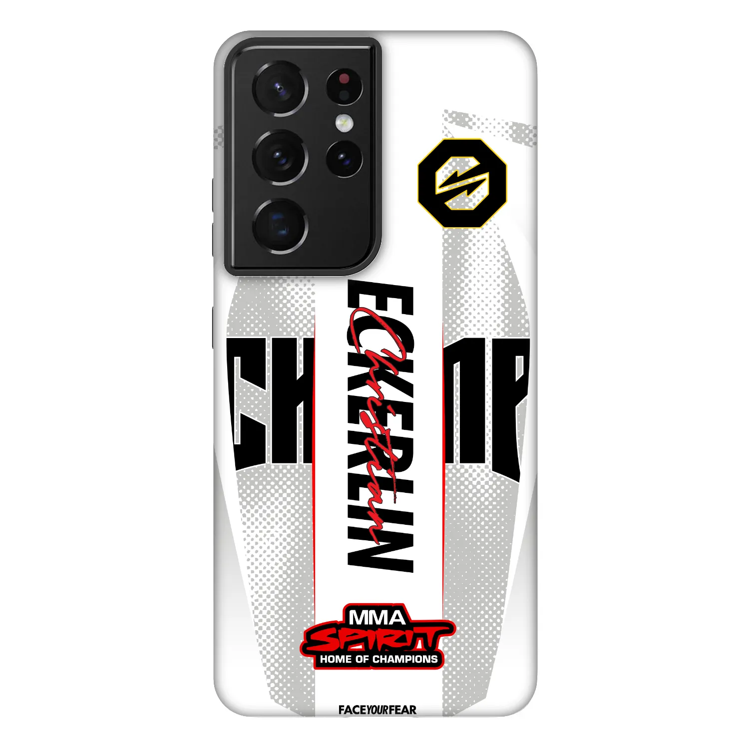 Picasee Fashion Case für Samsung Galaxy S21 Ultra 5G G998B - OKTAGON - Eckerlin Fight Jersey