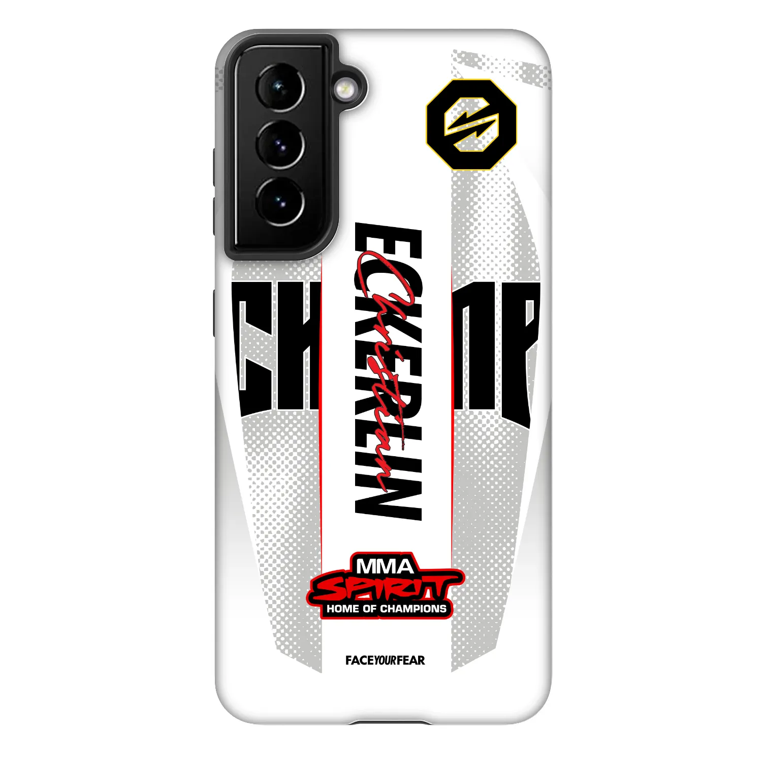 Picasee Fashion Case für Samsung Galaxy S21 FE 5G - OKTAGON - Eckerlin Fight Jersey