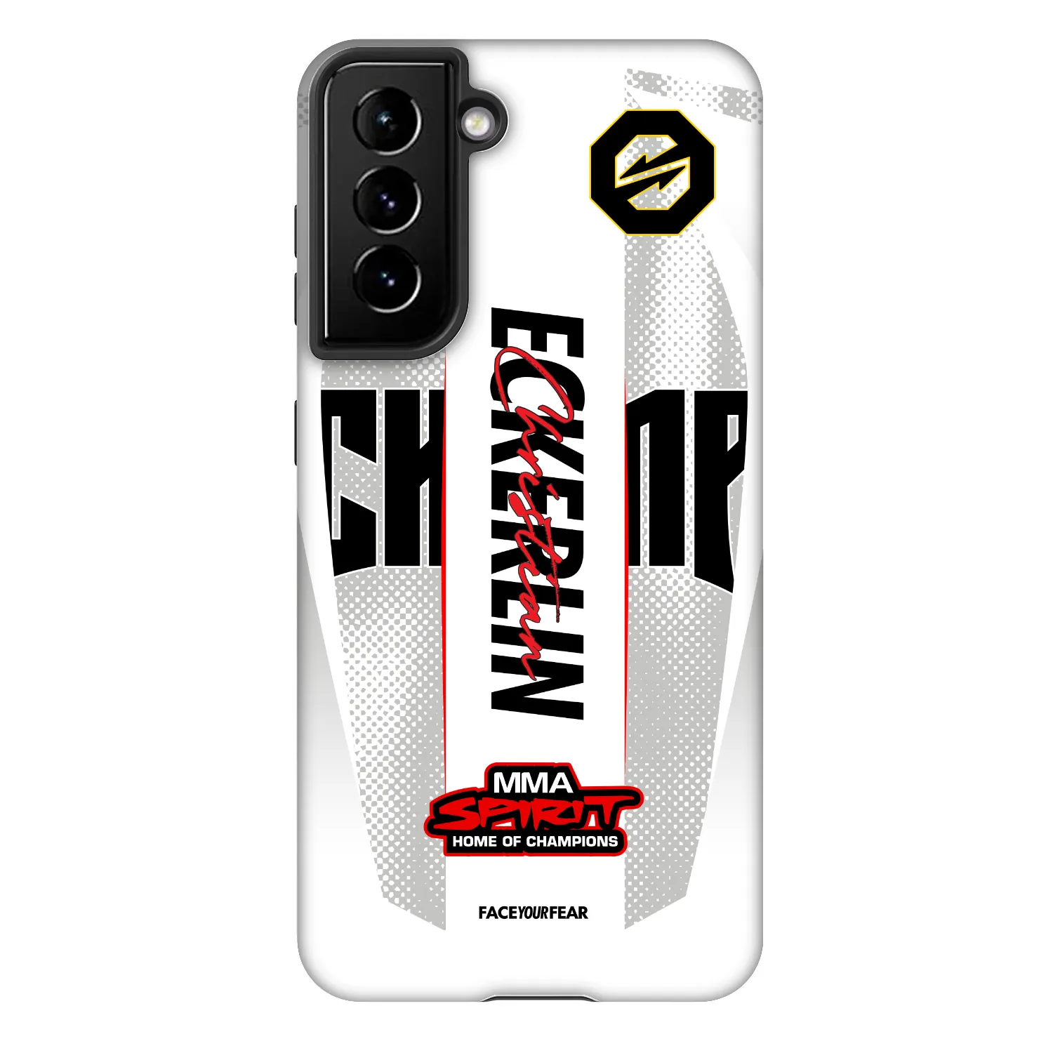 Picasee Fashion Case für Samsung Galaxy S21 5G G991B - OKTAGON - Eckerlin Fight Jersey