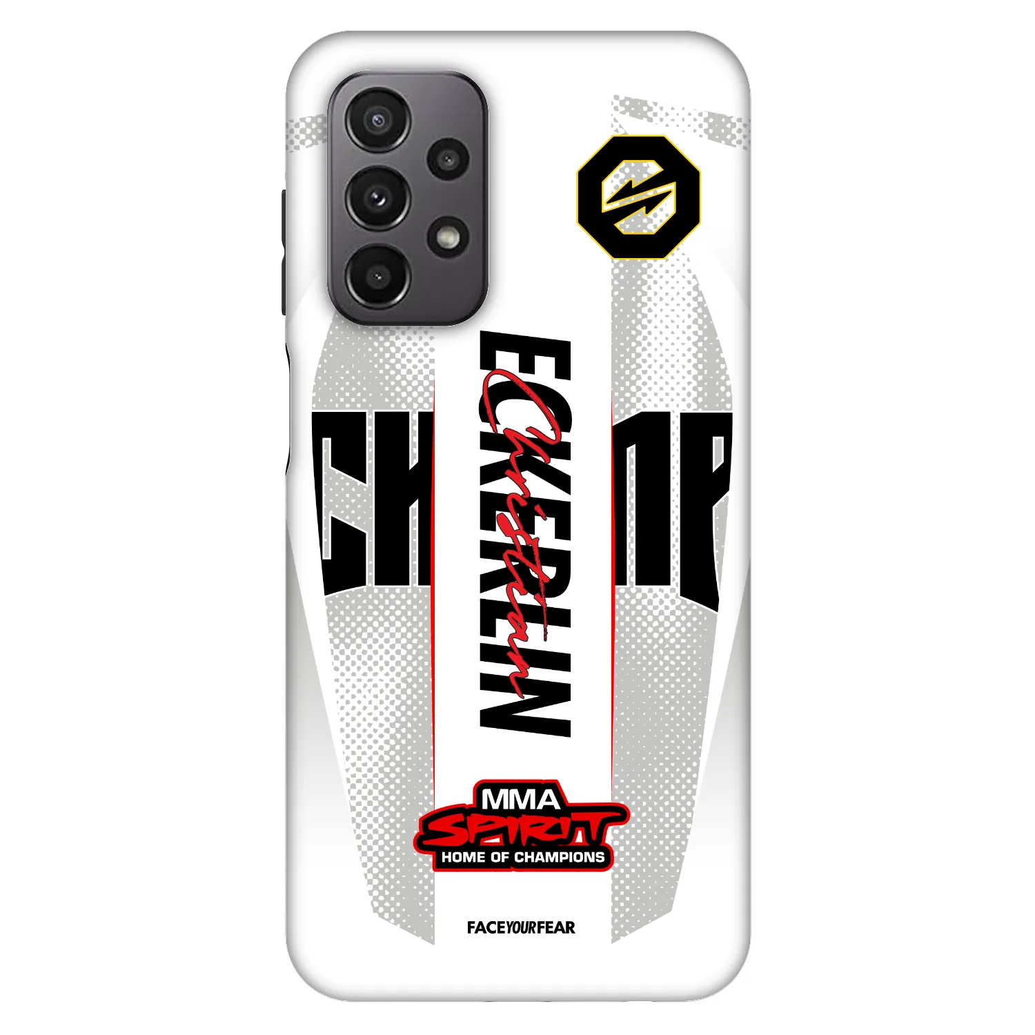 Picasee Fashion Case für Samsung Galaxy A23 A235F 4G - OKTAGON - Eckerlin Fight Jersey