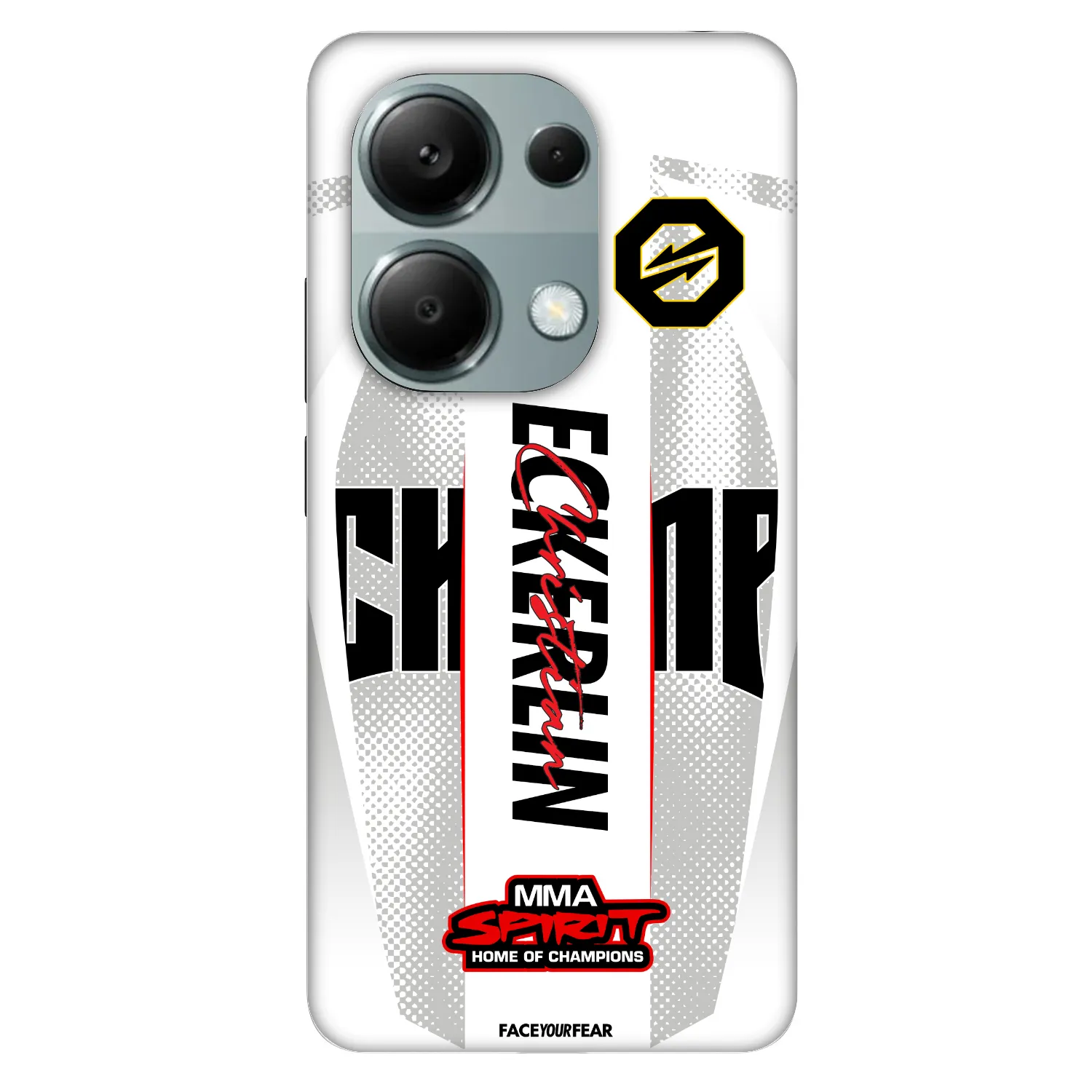 Picasee Fashion Case für Xiaomi Redmi Note 13 Pro 4G - OKTAGON - Eckerlin Fight Jersey