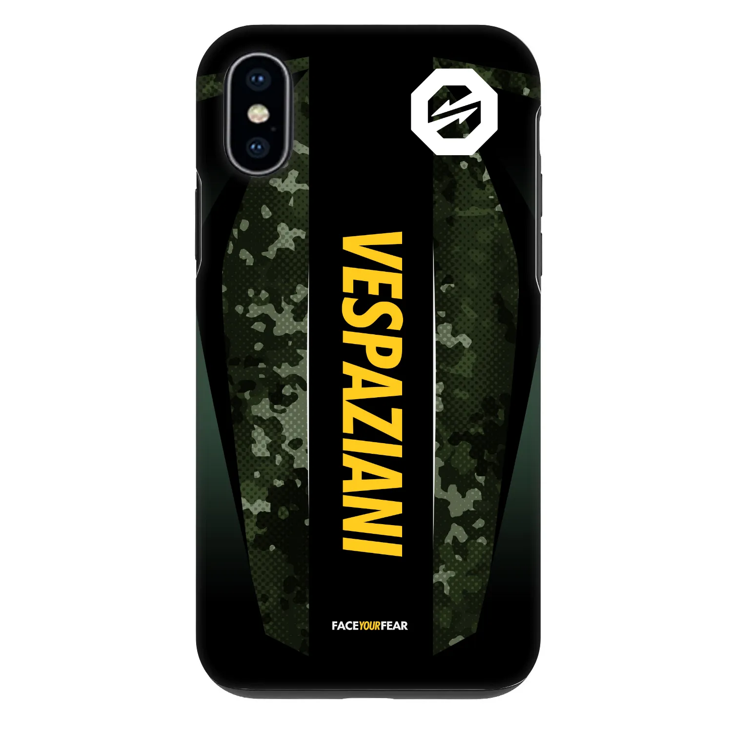 Picasee Fashion Case für Apple iPhone X/XS - OKTAGON - Vespaziani Fight Jersey