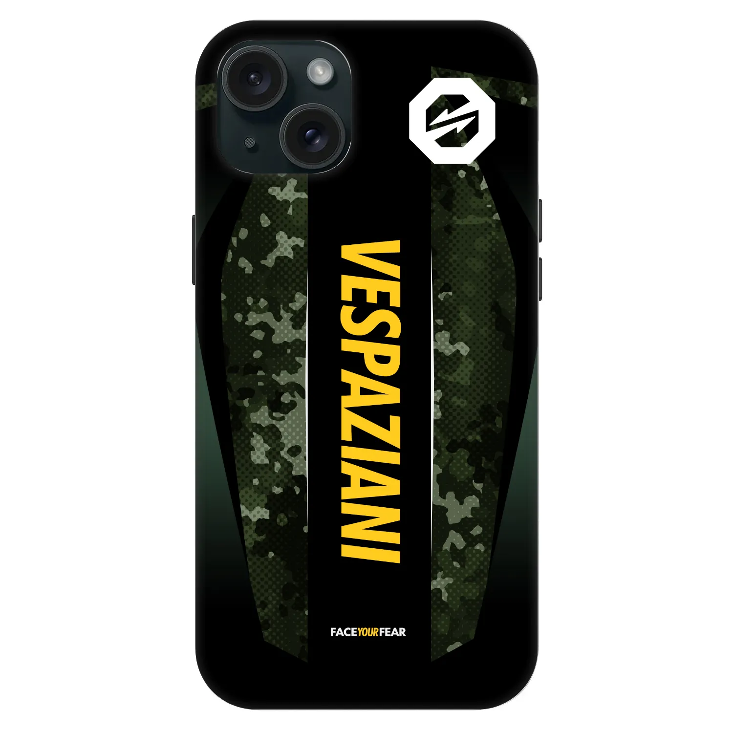 Picasee Fashion Case MagSafe für Apple iPhone 15 Plus - OKTAGON - Vespaziani Fight Jersey