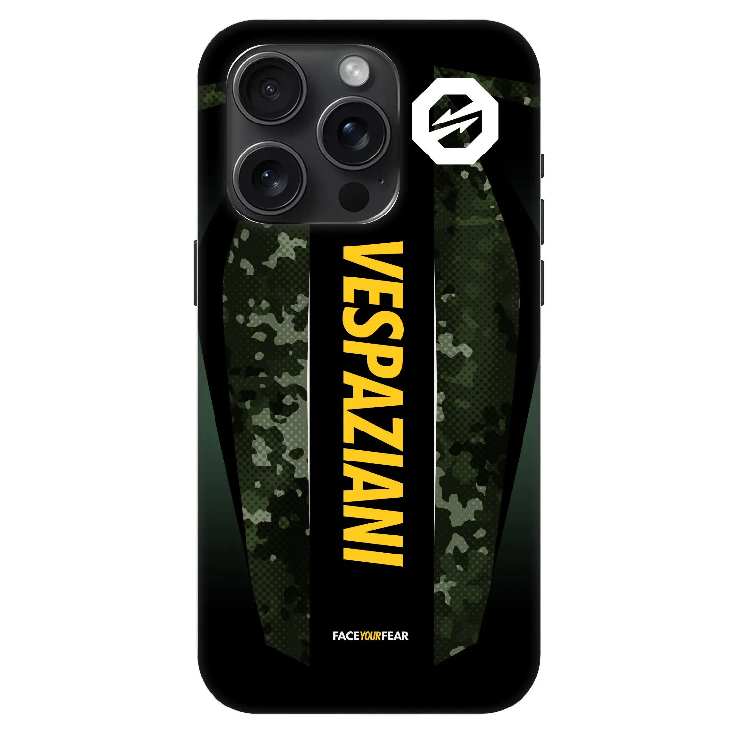 Picasee Fashion Case MagSafe für Apple iPhone 15 Pro - OKTAGON - Vespaziani Fight Jersey