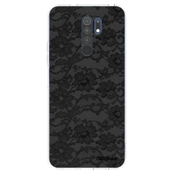 Picasee Xiaomi Redmi 9 Hülle - Transparentes Silikon - Dark Elegance
