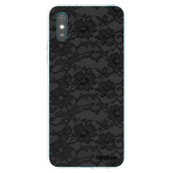 Picasee Xiaomi Redmi 9A Hülle - Transparentes Silikon - Dark Elegance