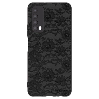 Picasee Huawei P Smart 2021 Hülle - Schwarzes Silikon - Dark Elegance
