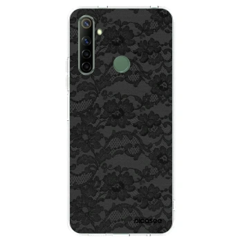 Picasee Realme 5 Hülle - Transparentes Silikon - Dark Elegance