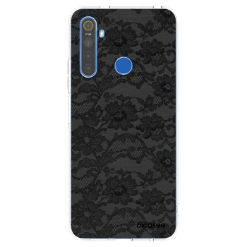 Picasee Realme 5 Hülle - Transparentes Silikon - Dark Elegance