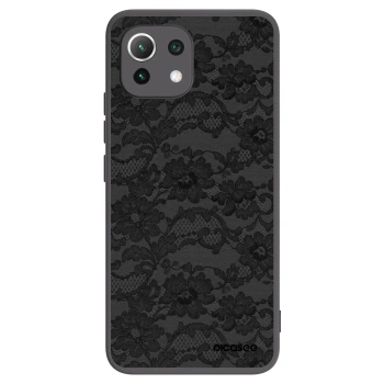 Picasee Xiaomi 11 Lite 5G NE Hülle - Schwarzes Silikon - Dark Elegance