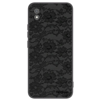 Picasee Realme C11 (2021) Hülle - Schwarzes Silikon - Dark Elegance