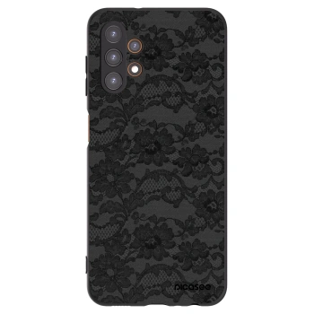 Picasee Samsung Galaxy A13 4G A135 Hülle - Schwarzes Silikon - Dark Elegance