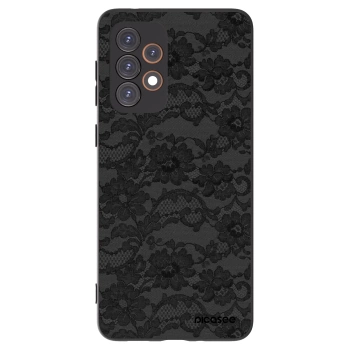 Picasee Samsung Galaxy A33 5G A336 Hülle - Schwarzes Silikon - Dark Elegance