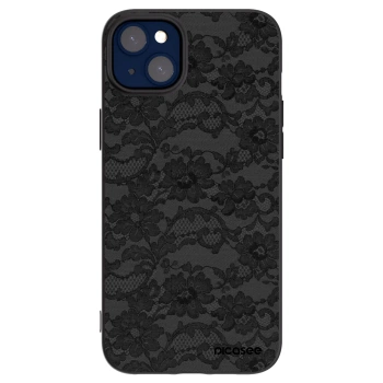 Picasee Apple iPhone 14 Plus Hülle - Schwarzes Silikon - Dark Elegance