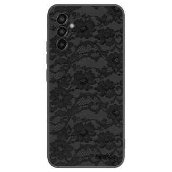 Picasee Samsung Galaxy M13 M135F Hülle - Schwarzes Silikon - Dark Elegance