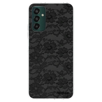 Picasee Samsung Galaxy M13 M135F Hülle - Transparentes Silikon - Dark Elegance