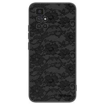 Picasee Xiaomi Redmi 10 (2022) Hülle - Schwarzes Silikon - Dark Elegance