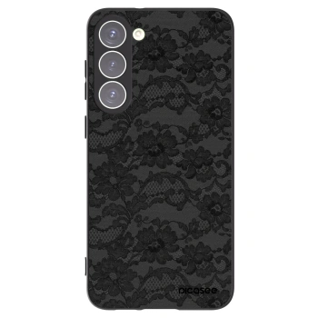 Picasee Samsung Galaxy S23+ 5G Hülle - Schwarzes Silikon - Dark Elegance