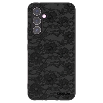 Picasee Samsung Galaxy A54 5G A546B Hülle - Schwarzes Silikon - Dark Elegance