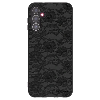 Picasee Samsung Galaxy A14 5G A146P Hülle - Schwarzes Silikon - Dark Elegance