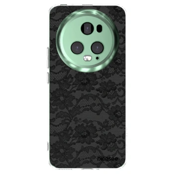 Picasee Honor Magic5 Pro Hülle - Transparentes Silikon - Dark Elegance