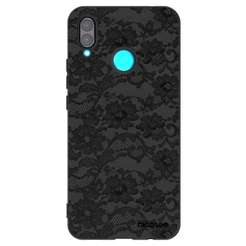 Picasee Huawei Nova 3 Hülle - Schwarzes Silikon - Dark Elegance
