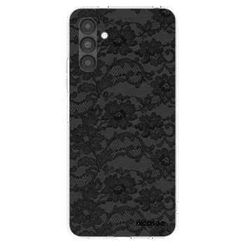 Picasee Samsung Galaxy A04s A047F Hülle - Transparentes Silikon - Dark Elegance