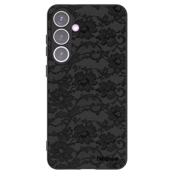 Picasee Samsung Galaxy S24+ S926B 5G Hülle - Schwarzes Silikon - Dark Elegance