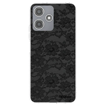 Picasee Xiaomi Redmi 12 5G Hülle - Transparentes Silikon - Dark Elegance