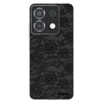 Picasee Xiaomi Poco X6 Hülle - Transparentes Silikon - Dark Elegance