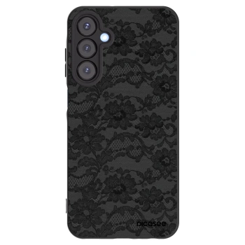 Picasee Samsung Galaxy A25 A256B 5G Hülle - Schwarzes Silikon - Dark Elegance