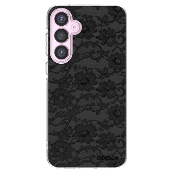 Picasee Samsung Galaxy A55 5G A556B Hülle - Transparentes Silikon - Dark Elegance