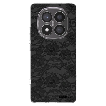 Picasee Xiaomi Redmi Note 14 Pro+ 5G Hülle - Transparentes Silikon - Dark Elegance
