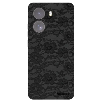 Picasee Xiaomi Poco X7 Hülle - Schwarzes Silikon - Dark Elegance